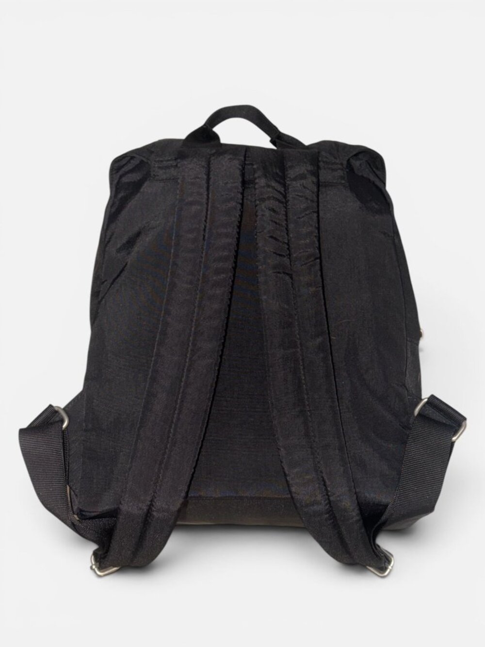 Baggallini Mission Backpack Black Water-Resistant Nylon Travel Bag Tablet Sleeve - Picture 5 of 12